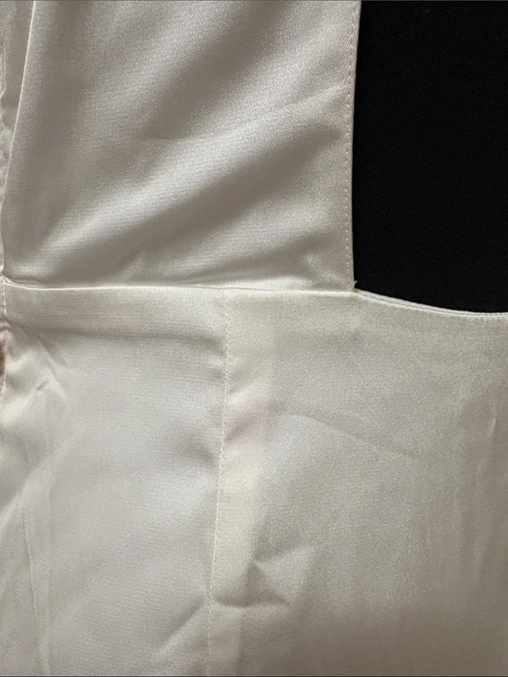 Abercrombie & Fitch White Sleeveless Knot-Detail Maxi Dress